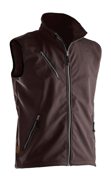 Softshell Vest Brown