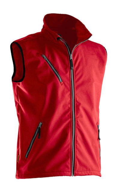 Softshell Vest Red