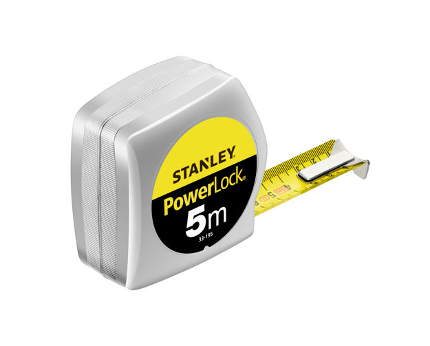 MÅLEBÅND POWERLOCK 5M 0-33-195