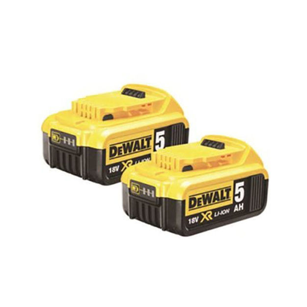 BATTERI 18V 2X5,0AH DCB184DUO