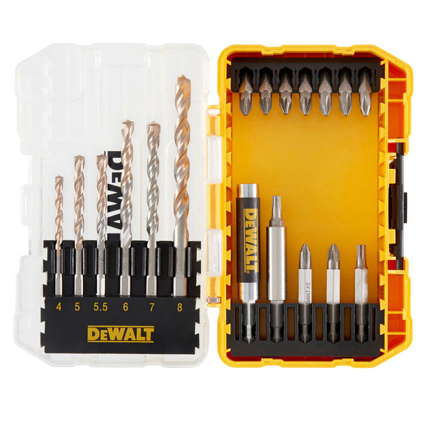 19pc Extreme Masonry Drill Drive Set