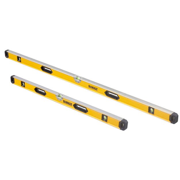 DW BOX BEAM LEVEL TWIN PACK 120CM +180CM