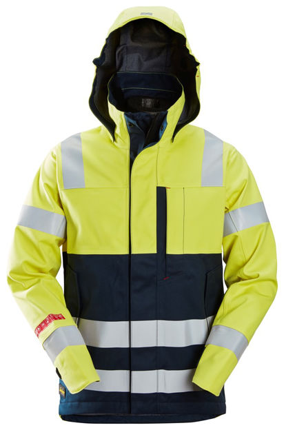 SKALLJAKKE PW GUL/MBLÅ KL3