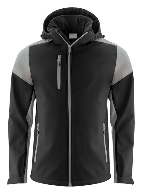 PRIME SOFTSHELL BLACK/ANTHRACITE