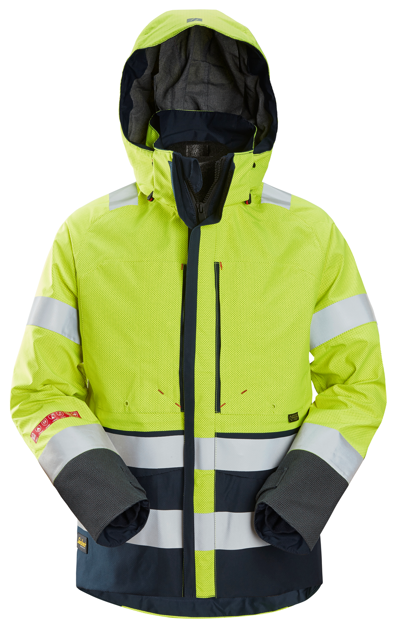 PW GoreTex Jakke 1668 kl3 HVgul/Mblå