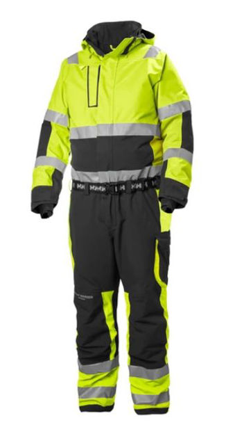 Alna 2.0 Hi Vis Fôret Vinterkjeledress YELLOW