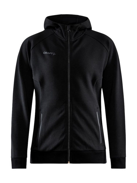 CORE SOUL FULL ZIP HOOD W BLACK