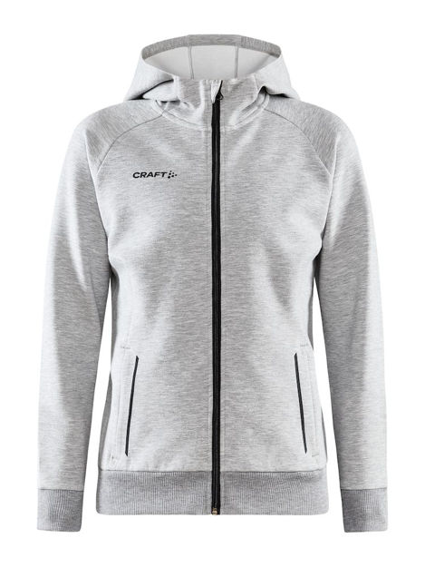CORE SOUL FULL ZIP HOOD W GREY