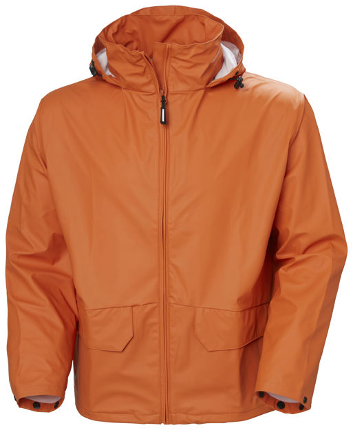 VOSS JACKET  DARK ORANGE