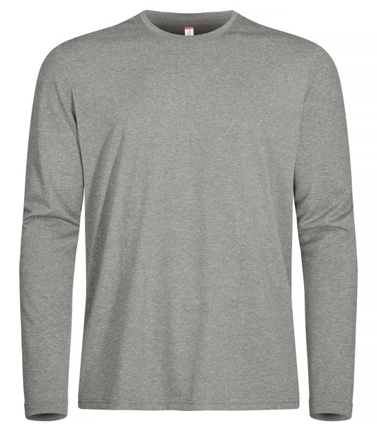 Basic Active-T LS Grey Melange