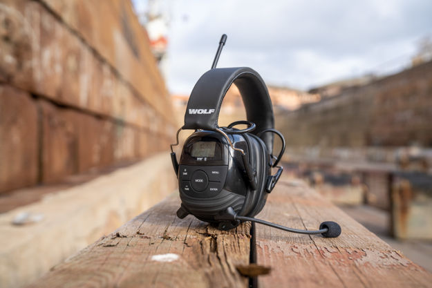 Wolf Headset Pro - Hørselvern med DAB + BT