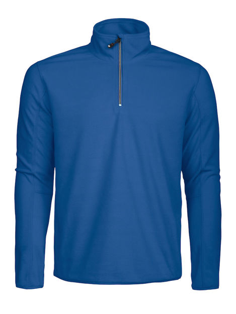 MELTON HALF ZIP ROYAL BLUE