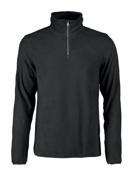 FRONTFLIP FLEECE HALFZIP BLACK