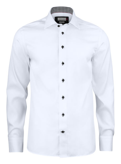 JH&F Red Bow 20 Slim Fit White/Black