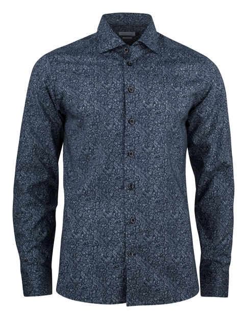 JH&F Indigo Bow 37 Regular Fit Navy Floral