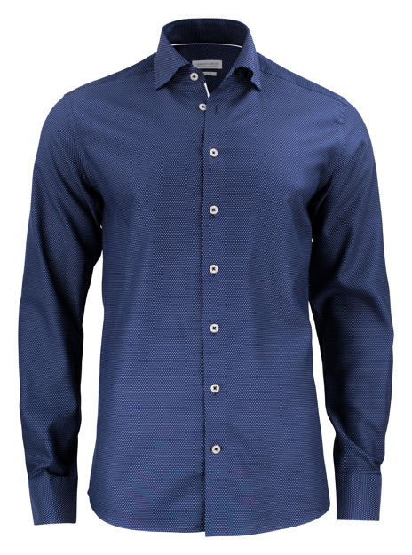 JH&F Purple Bow 49 Slim Fit Navy/White dot