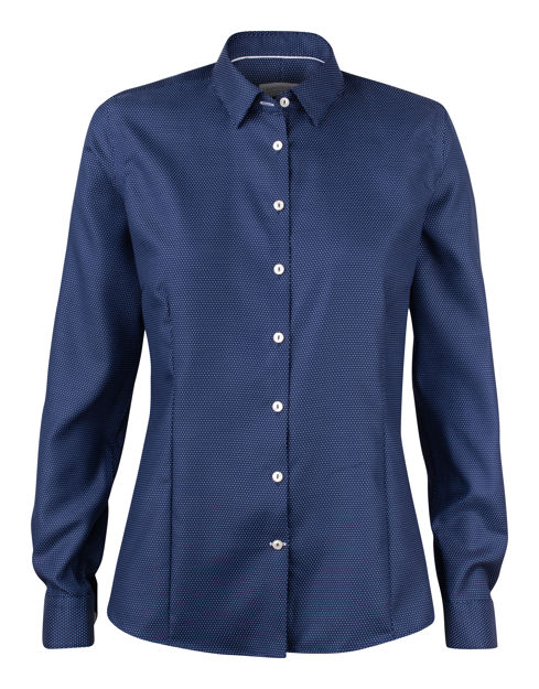 JH&F Purple Bow 49 Woman Navy/White dot