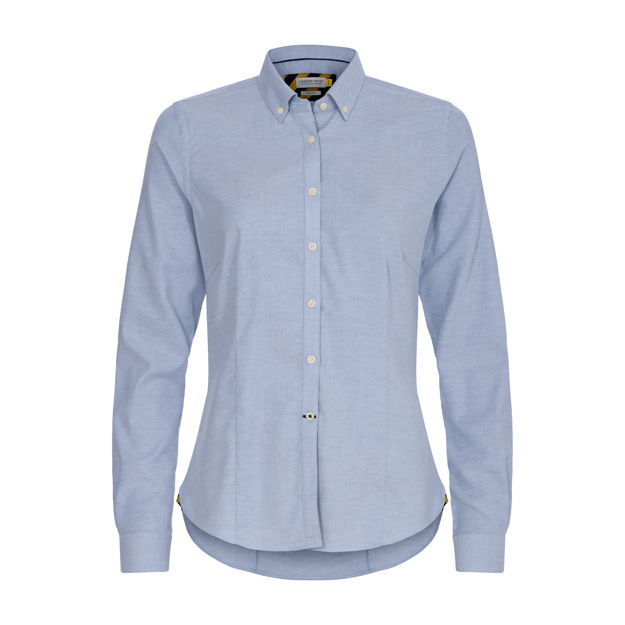 JH&F Yellow Bow 54 Woman Sky Blue