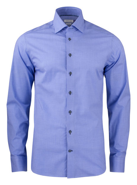 JH&F Purple Bow 141 Regular Fit Navy Check