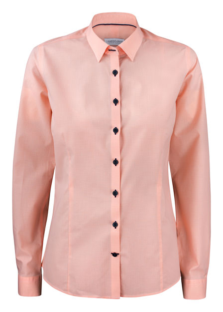 JH&F Purple Bow 141 Women Orange Check