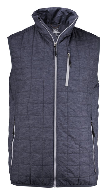 Rainier Vest Men Antrachite Navy Melange