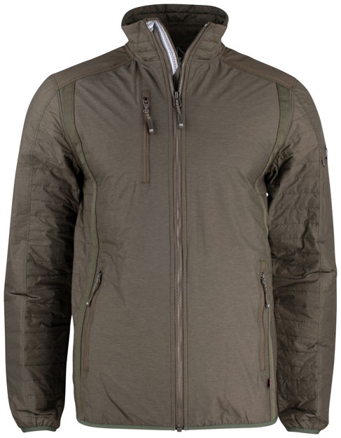 Packwood Jacket Men Olive Green Melange