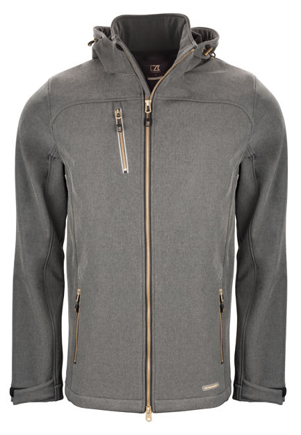 Whittier Jacket Men Antracite Melange