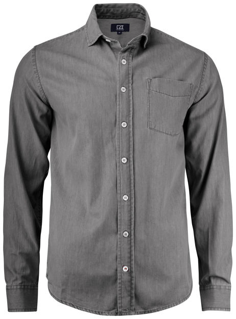 Ellensburg Denim Shirt M Denim Grey