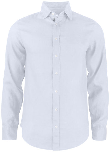 Summerland Linen Shirt Men White