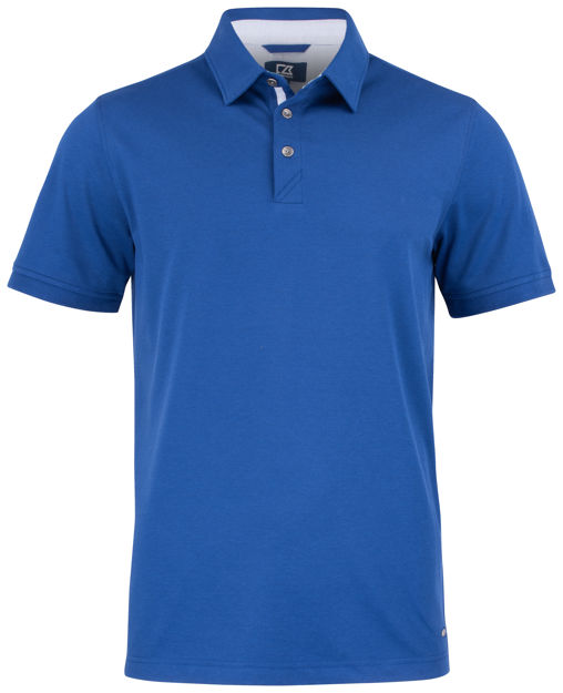 Advantage Premium Polo Mens Blue