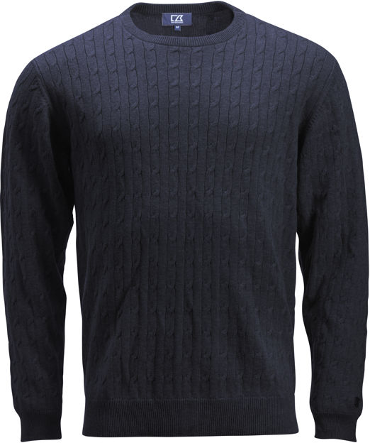 Blakely Knitted Sweater Men Dark Navy