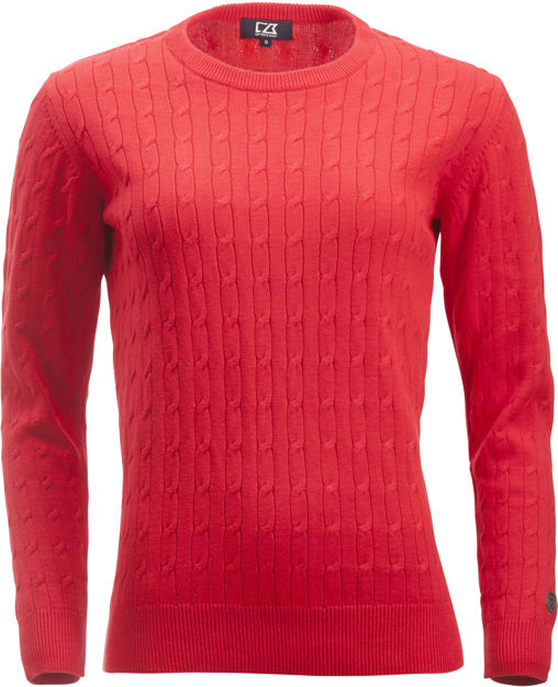 Blakely Knitted Sweater Ladies Red