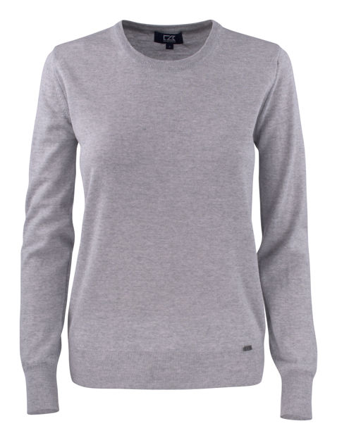 Kennewick Crewneck Ladies Grey Melange