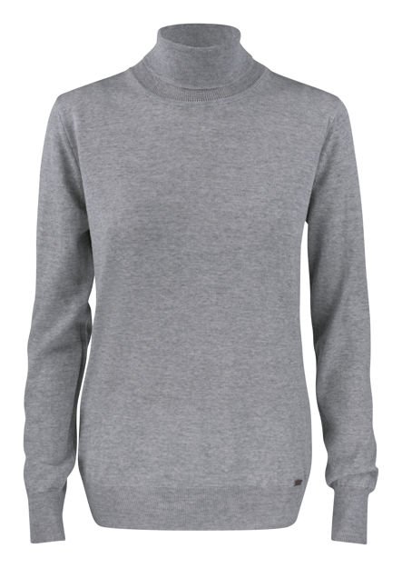 Kennewick Rollerneck Ladies Grey Melange