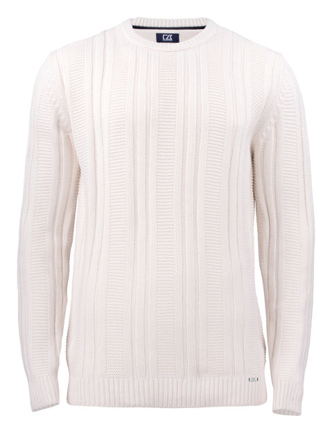 Elliot Bay Sweater Men Off White