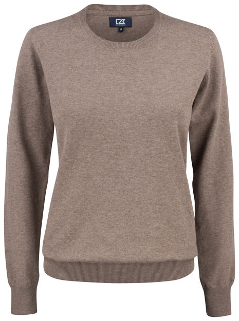 Oakville Crewneck Ladies Nougat Melange