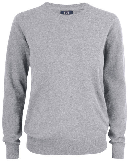 Oakville Crewneck Ladies Grey Melange