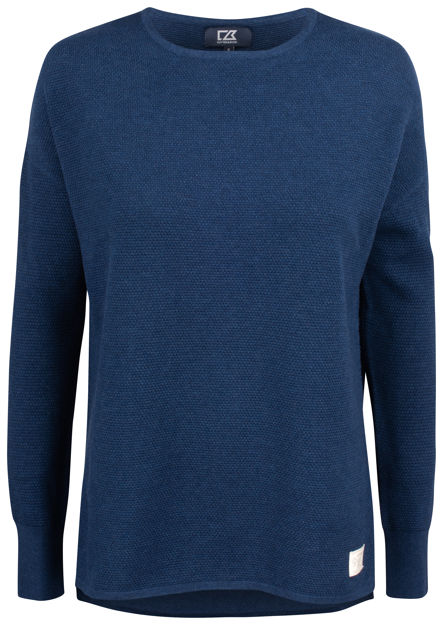 Carnation Sweater Ladies Navy Melange
