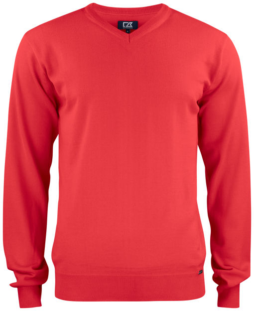 Everett V-Neck Red