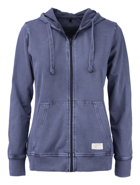 Thorp Denim Hood FZ Ladies Denim Blue