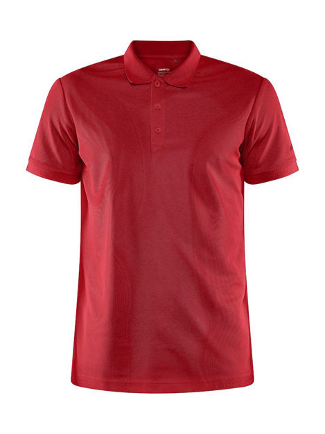 Core Unify Polo Shirt M Bright Red