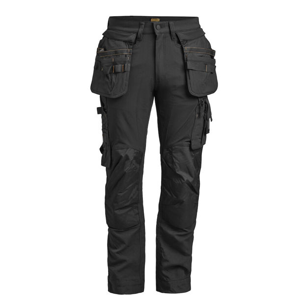 Craftsman trousers stretch Black