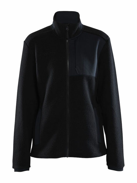 Adv Explore Pile Fleece Jacket W Black