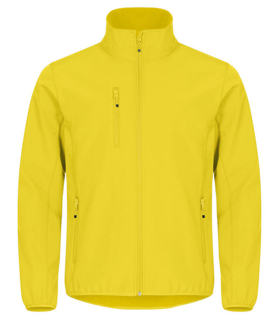 Classic Softshell Jacket Lemon