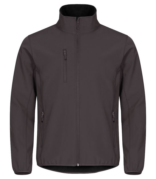 Classic Softshell Jacket Dark Grey