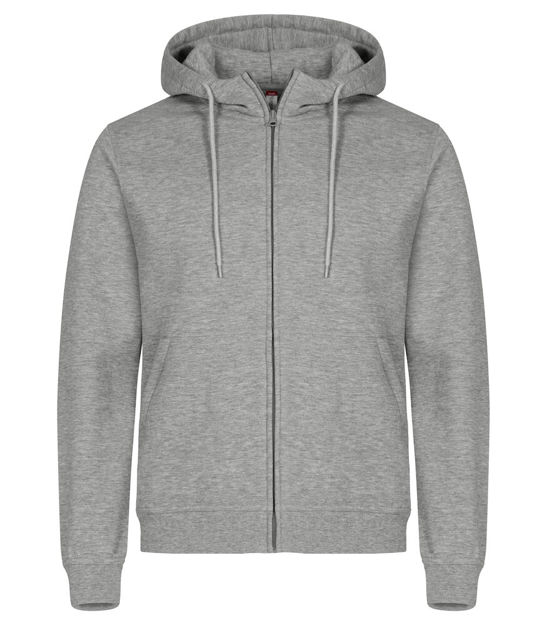 Miami Hoody FZ Grey Melange