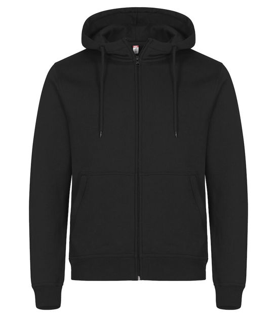 Miami Hoody FZ Black