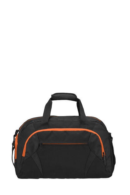 Active Line Sportsbag Big Black/Orange 0