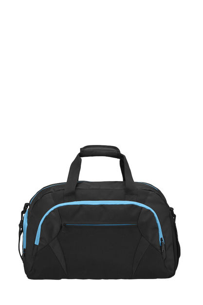 Active Line Sportsbag Big Black/Turq 0