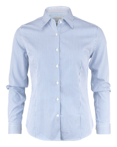 JH&F Yellow Bow 50 Woman Light blue stripe